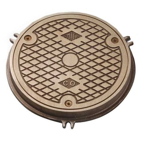 Jay R. Smith Manufacturing Floor Cleanout,3/4 in. H,Pipe Dia. 6 in ...