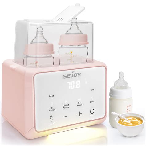 Sejoy Baby Bottle Warmer, Fast Baby Food Heater for Breast Milk and ...