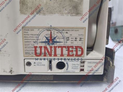 MITSUBISHI ELECTRIC JRCS AE1600-SS LOW VOLTAGE AIR CIRCUIT BREAKER ...