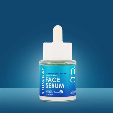 Illuminat Korean Glass Finish Face Serum with Blue Lotus Extract | Bri ...