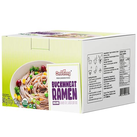 Amazon.com : ONETANG Organic Buckwheat & Brown Rice Ramen Noodle ...