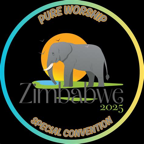 JW 2025 Pure Worship Special Convention Digital File | ZIMBABWE | Elephant | Png, Svg, Pdf - Etsy