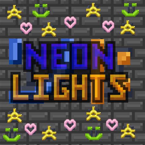 Image result for Neon Light Design Minecraft