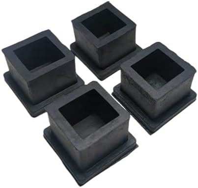 DEEPOOS Square Rubber Bush,1.25 Inch (30mm) Pad or Cap for Furniture ...