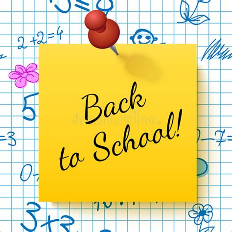 Image result for Back to School Note
