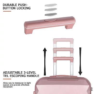 Hikolayae Rocky 3-Piece Luggage Set