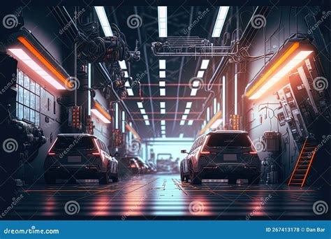 Futuristic Assembly Line 的图像结果