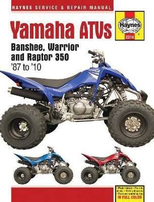 Yamaha Banshee, Warrior & Raptor 350 ATVs (87 - 10): Buy Yamaha Banshee ...