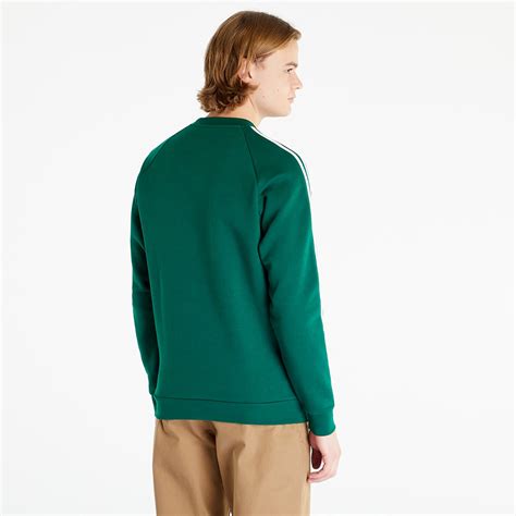 Sweatshirts adidas Classics 3-Stripes Crew Dark Green | Footshop