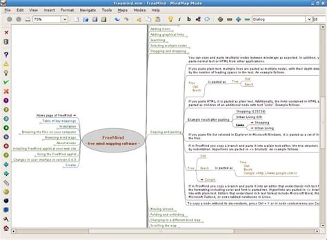 FreeMind Tutorial 的图像结果