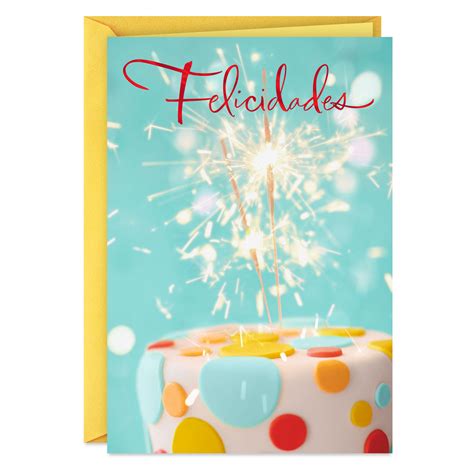 Best Wishes Spanish-Language Birthday Card - Hallmark