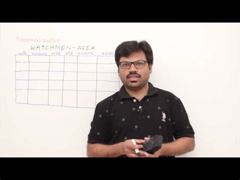 Introduction to Normalization, Functional Dependency and Axioms Video ...
