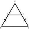 In triangle abc if de||bc and bd=ce then prove that abc is an isoceles ...