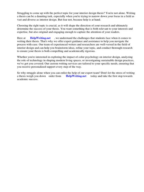 Dissertation Topics for Interior Design 的图像结果