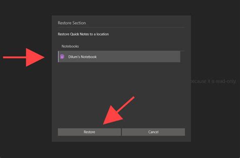 OneNote Notebook Not Syncing- Recover Deleted Files