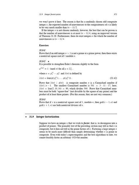 Image result for Integer factorization Algorithms