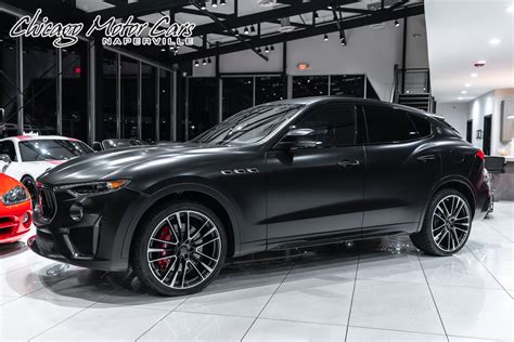 Used 2019 Maserati Levante Trofeo Launch Edition 1 of 44 AWD SUV Carbon Fiber Trim! Low Miles ...