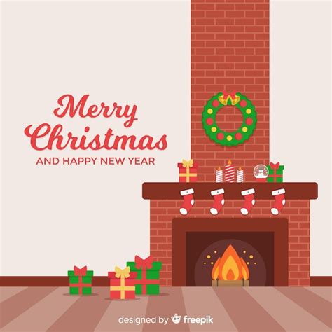 Merry christmas background | Free Vector