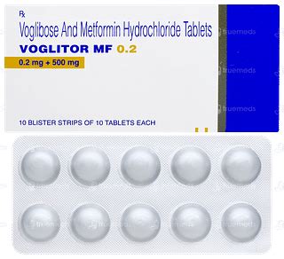 Voglitor Mf 0.2 Tablet 10: Uses, Side Effects, Price & Substitutes