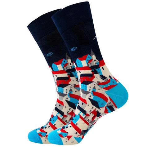 City Unisex Crew Socks – Lazzy Socks