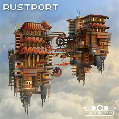 Steampunk Minecraft Builds Tutorial 的图像结果