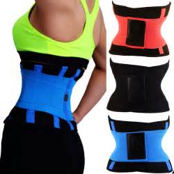Lumbar Support Lower Back Brace Body Shaper Girdle Belt Waist Trainer ...