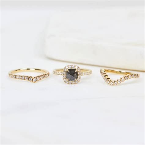 The Cora Diamond Wedding Band By Sophia Perez Jewellery