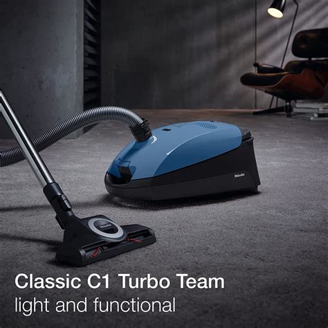 Miele Canister Vacuum - Classic C1 Turbo Team PowerLine (Blue ...