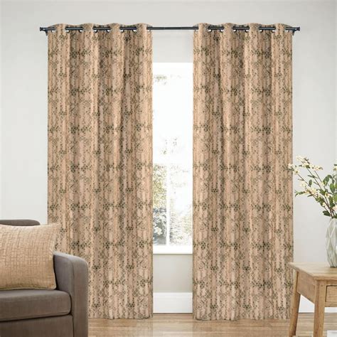 Buy DECO WINDOW Ethnic Printed Blackout Door Curtain-Set of 2 Pcs. from ...
