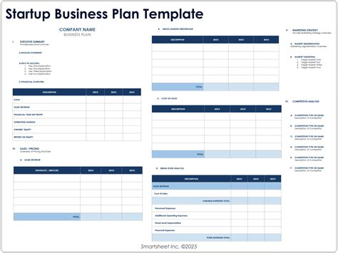 Startup Financial Model Template Excel