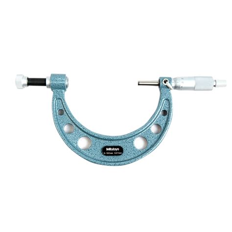 Mitutoyo 104-139A Outside Micrometer, Range 0-100 mm With Interchangea ...