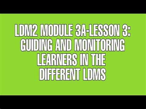 Image result for Ldm2 Module 3A