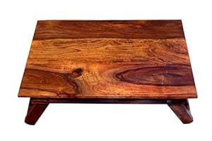 RAMA HANDICRAFT Wooden Foldable Laptop Table for Reading Eating Study ...
