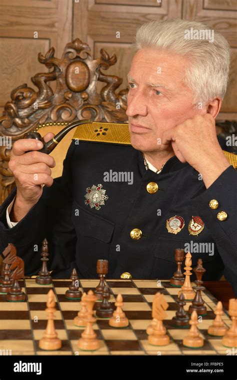 Military mature general Stock Photo - Alamy