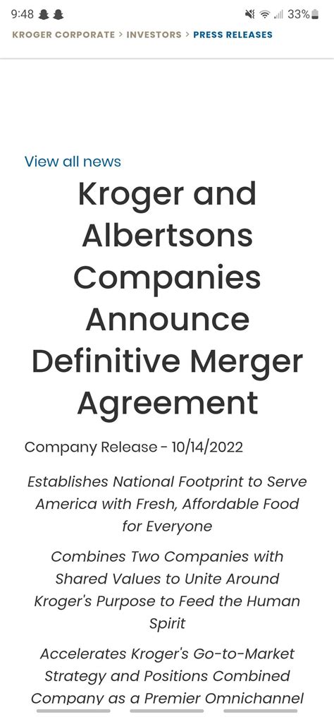 Kroger now owns most grocery stores in America : r/mildlyinfuriating