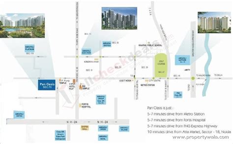 Amrapali Pan Oasis - Sector 70, Noida - Apartment Project - PropertyWala