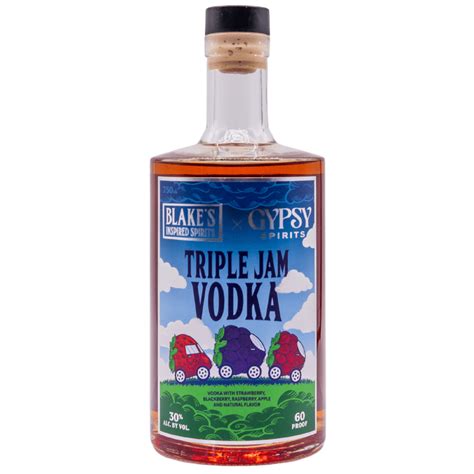 Gypsy Blakes Triple Jam Vodka - Gypsy Spirits