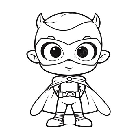 Cute Red Green And Blue Superhero Coloring Pages Outline Sketch Drawing ...