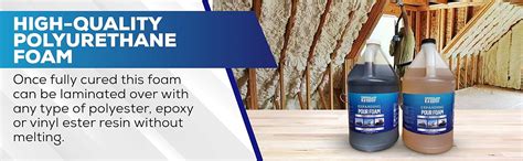 FiberglassSupplyDepot 4 Lb. Density Expanding Pour Foam, 2 Part India ...