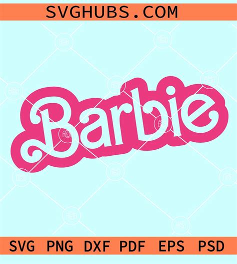 Printable Barbie Logo Png