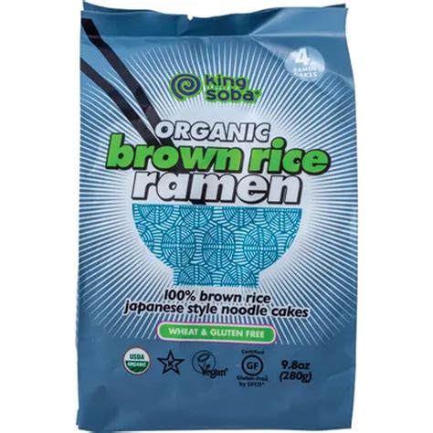 King Soba - Organic Brown Rice Ramen Noodles 280g