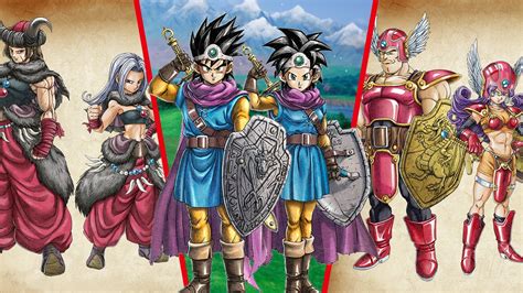 Square Enix Reveals New Character Art For Every Dragon Quest III HD-2D ...