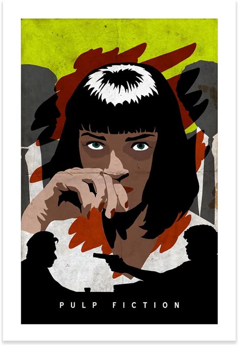 CultClassicPosters Pulp Fiction Art Print – 13×19 Handmade India | Ubuy