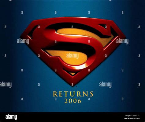 Superman returns poster hi-res stock photography and images - Alamy