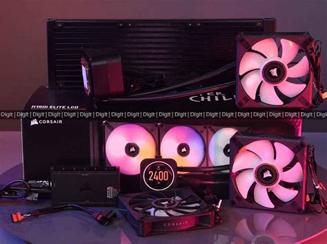 CORSAIR iCUE H150i ELITE LCD Display Liquid CPU Cooler Review ...