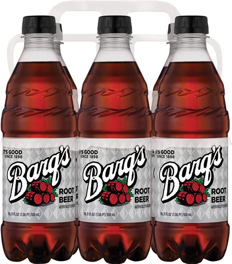 Amazon.com : Barq's Root Beer, 16.9 fl oz, 6 count… : Grocery & Gourmet ...