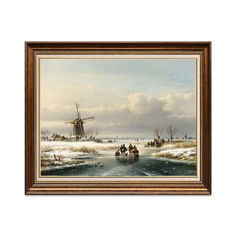 Handmade Oil Painting Canvas Wall Art Decoration Vintage Landscape ...