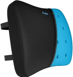 Frido Back Support Lumbar Cushion, Improves Posture While Sitting, with ...
