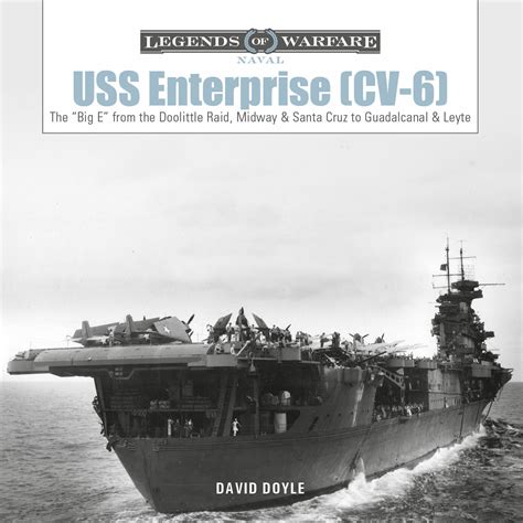 USS Enterprise CV-6 Volume 1 WP-50, Warships Pictorial — David Doyle Books