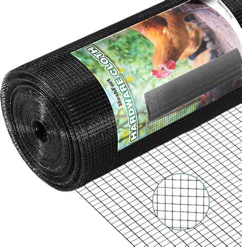 MeshFort Hardware Cloth Black 1/4 inch 48 x 100 ft 23 Gauge India | Ubuy